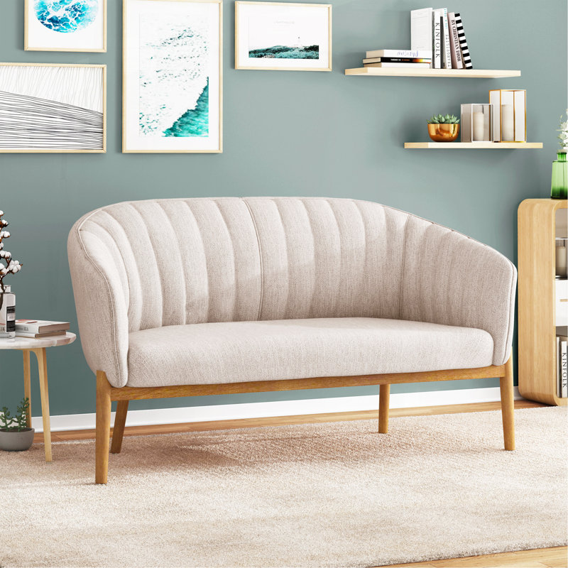Causeuse Kerby, Beige