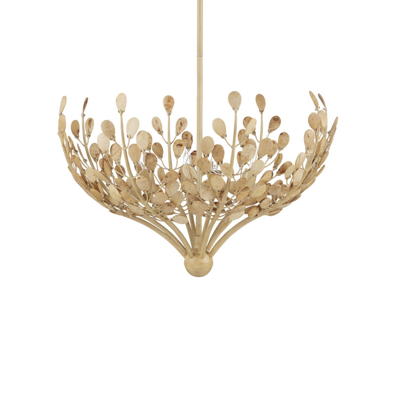 Maypan 4 - Light Wrought Iron Chandelier