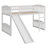 Loft Bed With Slide And Ladder-1278805187