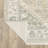 Lainey Vintage Center Medallion Pale Blue/Taupe Area Rug-1110139651