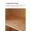 Armoire décorative en rotin de bois massif