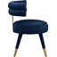 Chaise d'appoint rembourrée en velours Reimers-1441763688
