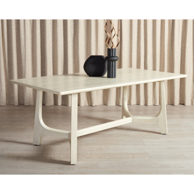 Burk 76" Trestle Dining Table