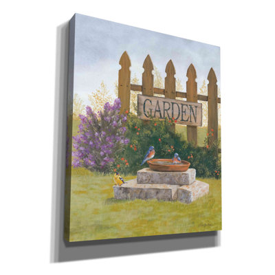 Garden Beauty by Pam Britton - Wrapped Canvas Painting