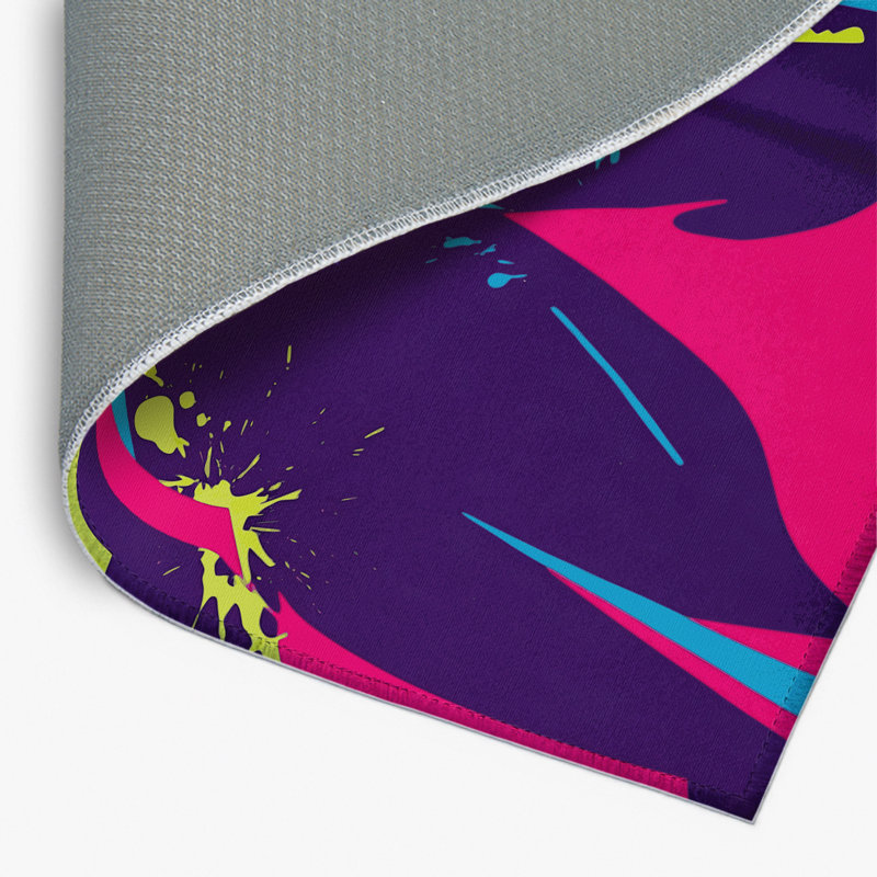 Tapis d'intérieur et d'extérieur Neon Velocity, Rectangle 5 pi x 7 pi