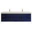 Ensemble de meuble-lavabo double mural 83,4 "-70381377