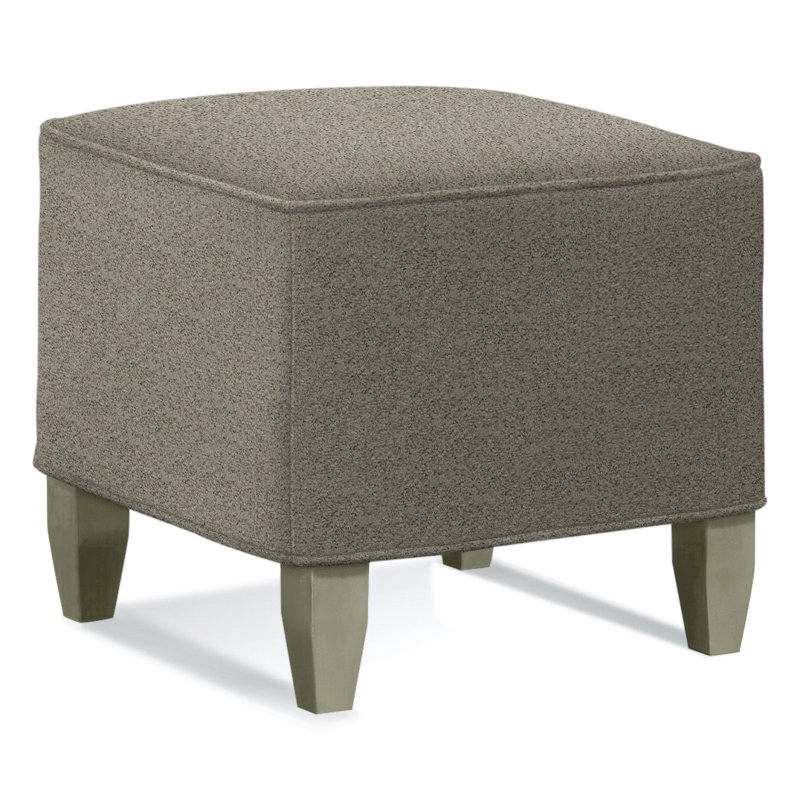 Brooklyn Square Ottoman, Beige Performance Fabric Polypropylene/Olefin, Graystone