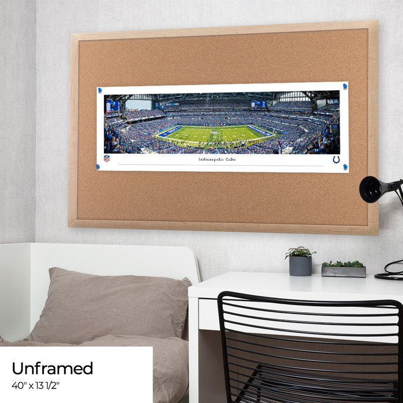 Indianapolis Colts - Unframed, No Mat, Paper, 13.5" H x 40" W x 0.1" D