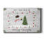 Toile tendue avec châssis de qualité supérieure Merry & Bright-1096671540