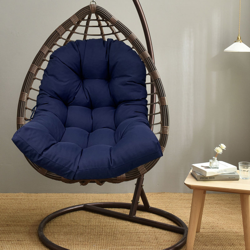 Coussin de dossier / siège d'extérieur, Bleu marine
