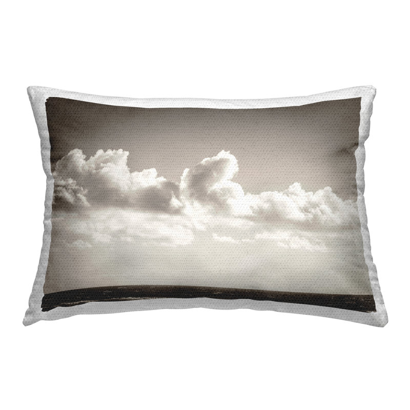 Coussin extérieur Clouds over Venice Beach par Nathan Larson