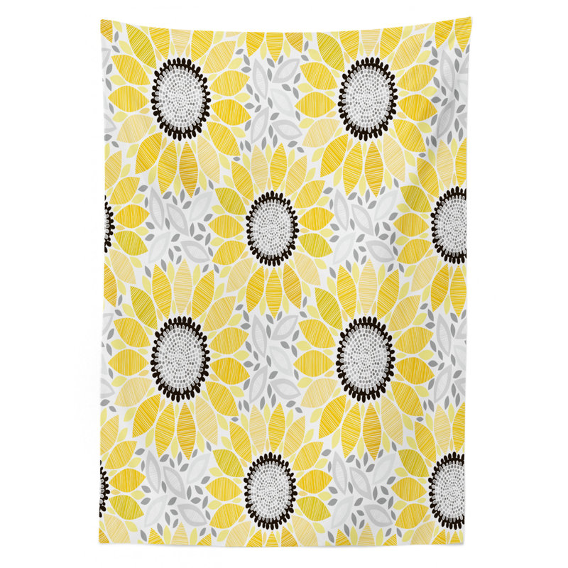 Yellow Tablecloth, 90" L x 60" W