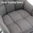 Balwant Upholstered Swivel Height Bar Stool with Metal Legs-984710028