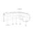 120" Wide 6- Piece White Microfiber Reversible Modular Living Room Sectional Sofa-2061455612
