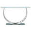 Nyvian 48'' Glass Top Console Table-670868678