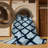 Machine Washable Trellis Gray Area Rug-87598180