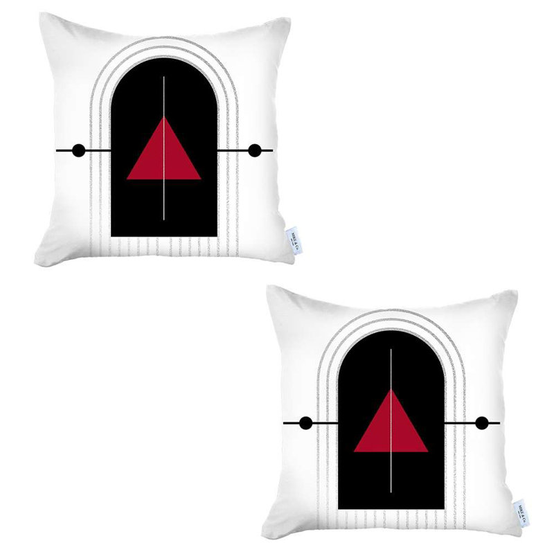 Housse de coussin réversible Adaleia