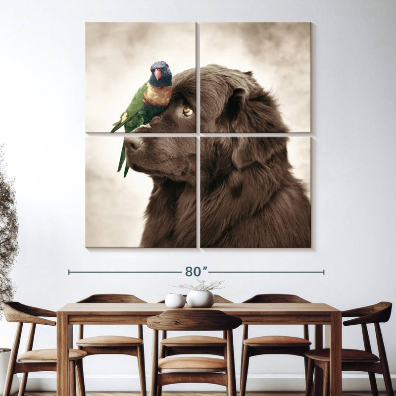 Brampt Henry And Pipi, 74'' H x 74'' W