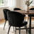 43.3" Round Extendable Dining Table Set For 4, Mid-century Modern Walnut Finish Mdf Kitchen Table With Cross Base & Upholstered Chairs, Space-saving Dining Room Furniture Set-1895374831