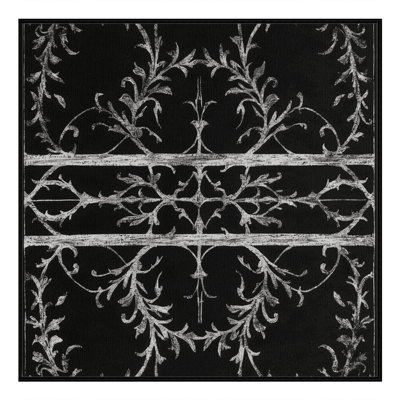 Tapis Obsidian Bloom