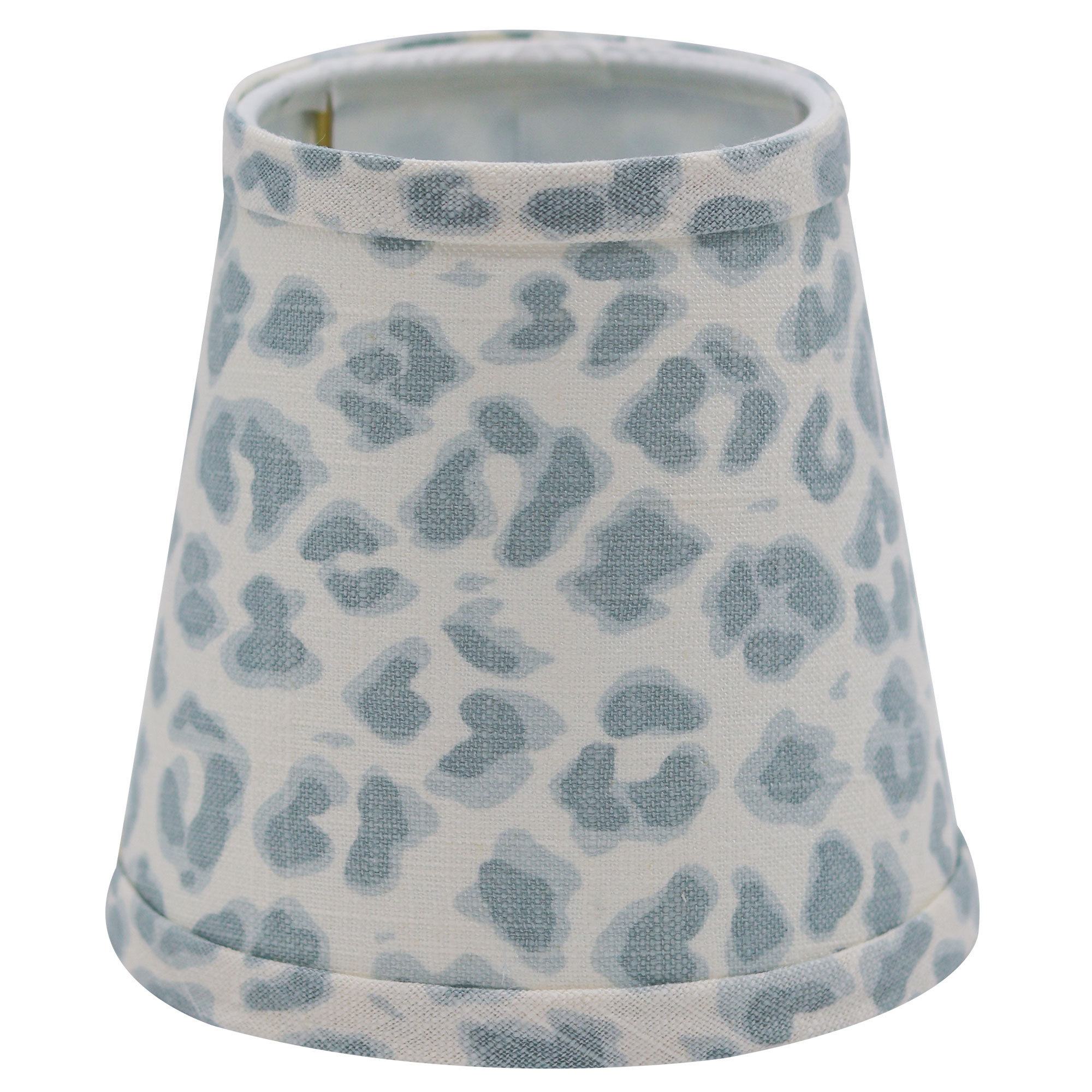 Empire Sconce Hardback Lampshade With Flame Clip Fitter, Blue