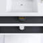 Meuble-lavabo mural simple 48 po avec comptoir en pierre composite intégré-1131533559