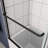 Bathtub Shower Door,Sliding Door,With 1/4" Tempered Glass-112539531