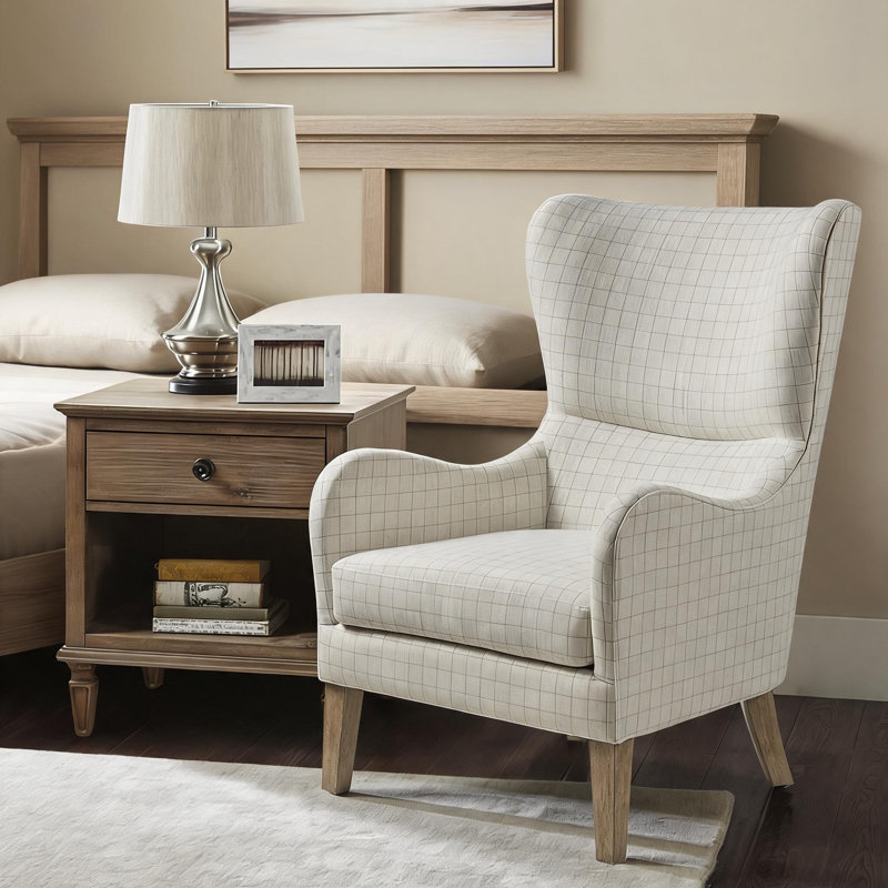 Fauteuil d'appoint à oreilles Cozy Living