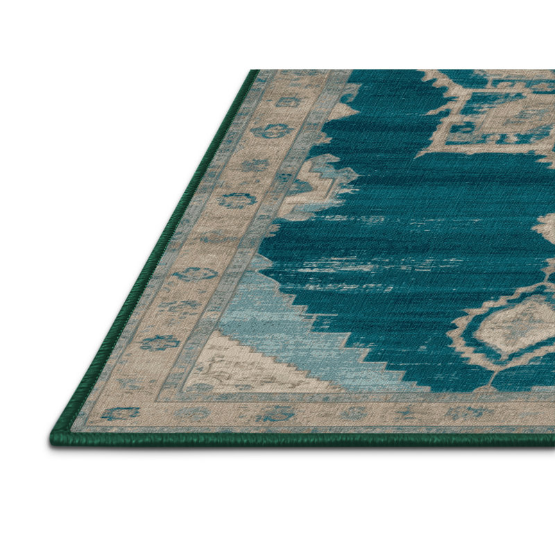 Tapis vert lavé à la machine, Carré 3 pi