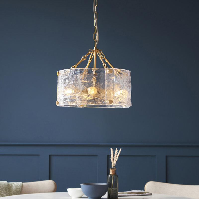 Kallie 6-Light Chandelier, 30cm H x 39cm W x 39cm D, 4 Lights