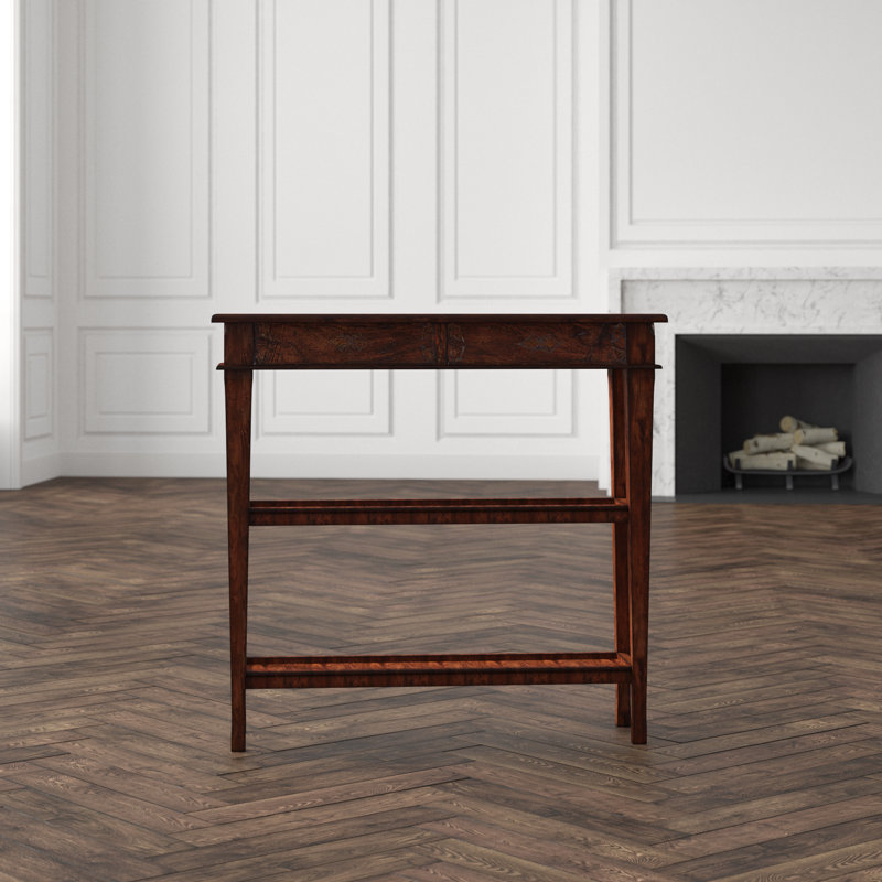 Castle Bromwich 37.75'' W Solid Wood Console Table