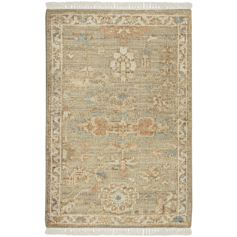 Tapis gris anthracite Nourison Thania 2 pi x 3 pi, Rectangulaire 2 pi x 3 pi