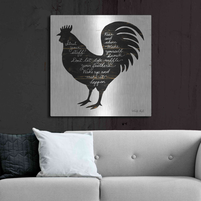 «Rooster Strut Your Stuff» par Cindy Jacobs, H 36 po x l 36 po