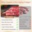 Réfrigérateur Dry Age 110 L, steak intégré avec contrôle précis de la température et de l'humidité, verre à double couche, sens d'ouverture de la porte réglable, verrouillage sécuritaire, pour le vieillissement de la maison et du restaurant