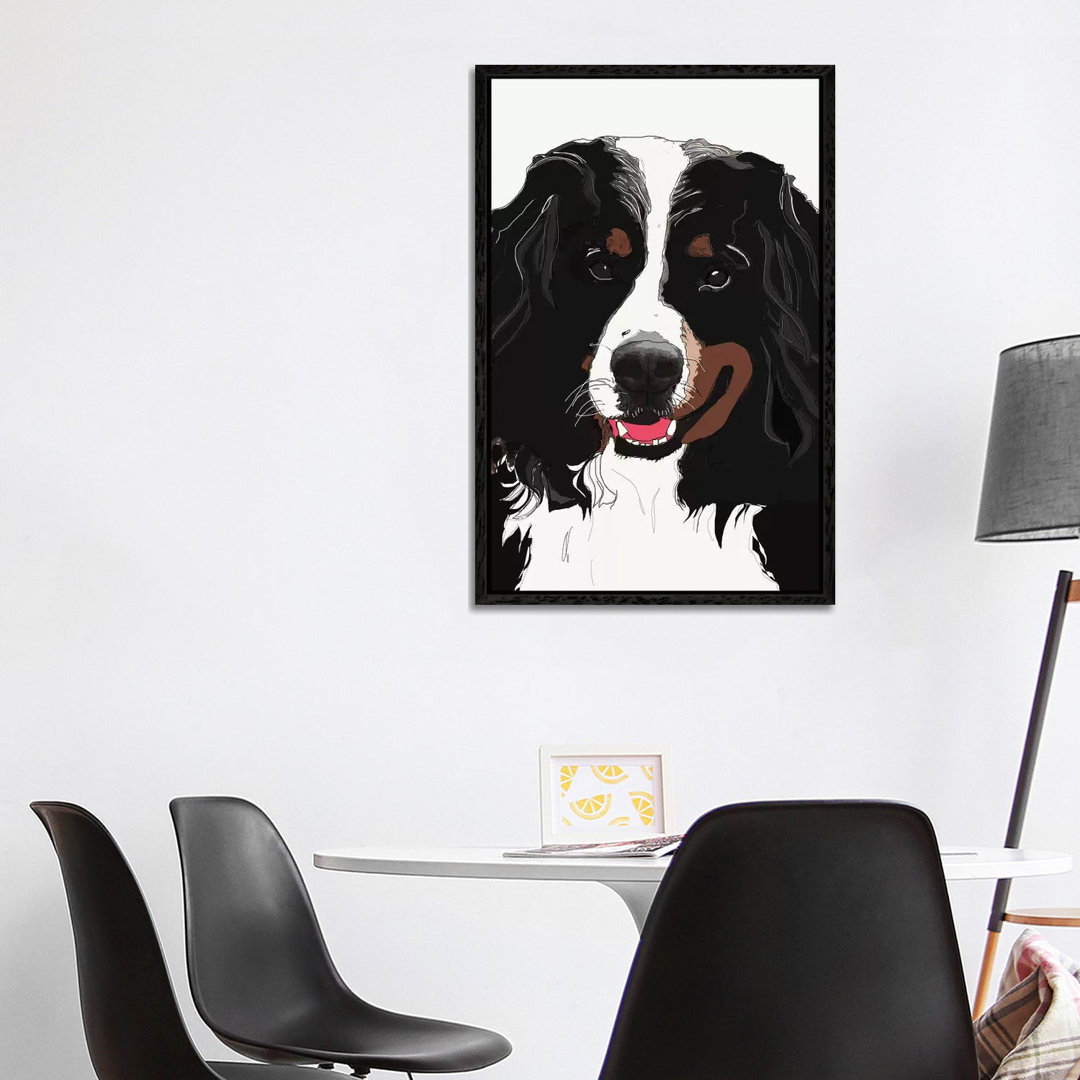 Berner Sennenhund I von Sketch And Paws - Gallery-Wrapped Canvas Giclée on Canvas