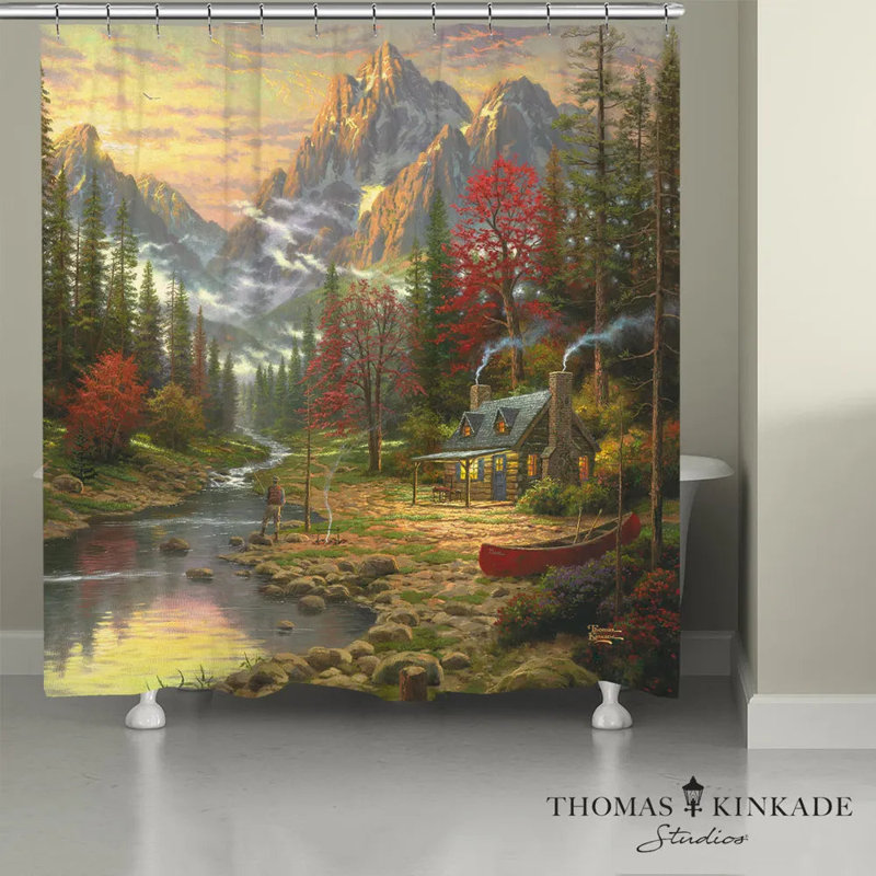 Shower Curtain, 71" H x 72" W