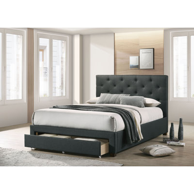 Upholstered Platform Bed