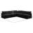 Atis Velvet L-Shaped Sectional Reversible-1063507027