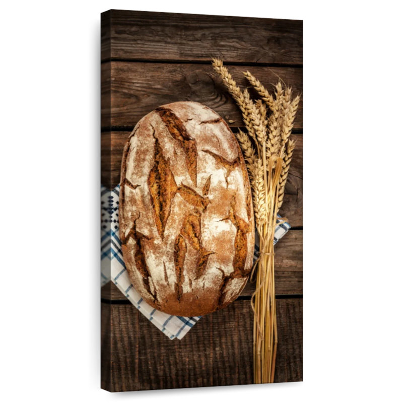 Bread, 24" H x 12" W