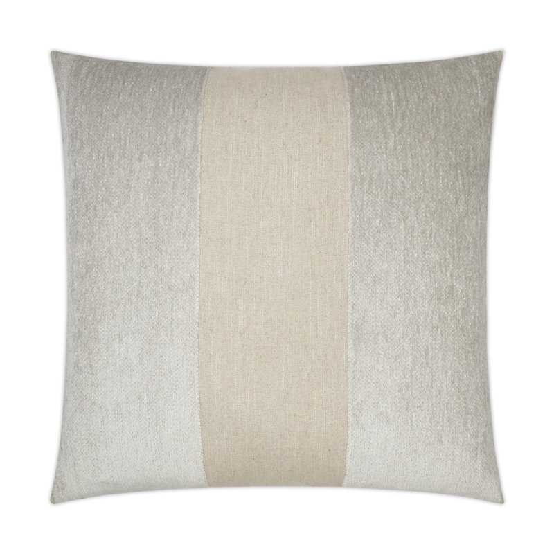 Magritte Pillow Cover & Insert, Square 24", Ebony