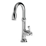 Jacobean Single Handle Pull Down Bar Faucet