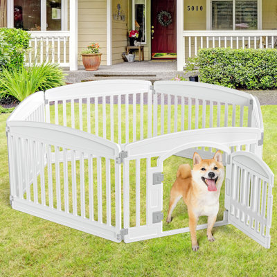 Clôture pliante pour chien