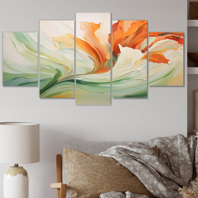 Annesse - Abstract Botanicals Metal Wall Decor Set