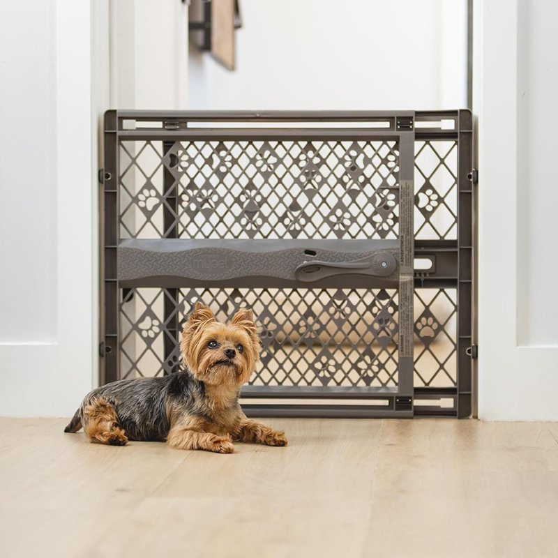 Portable Pet Gate:  Wide. Pressure...