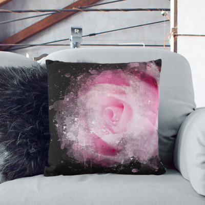 Pink Rose Flower Vol.1 Scatter Cushion