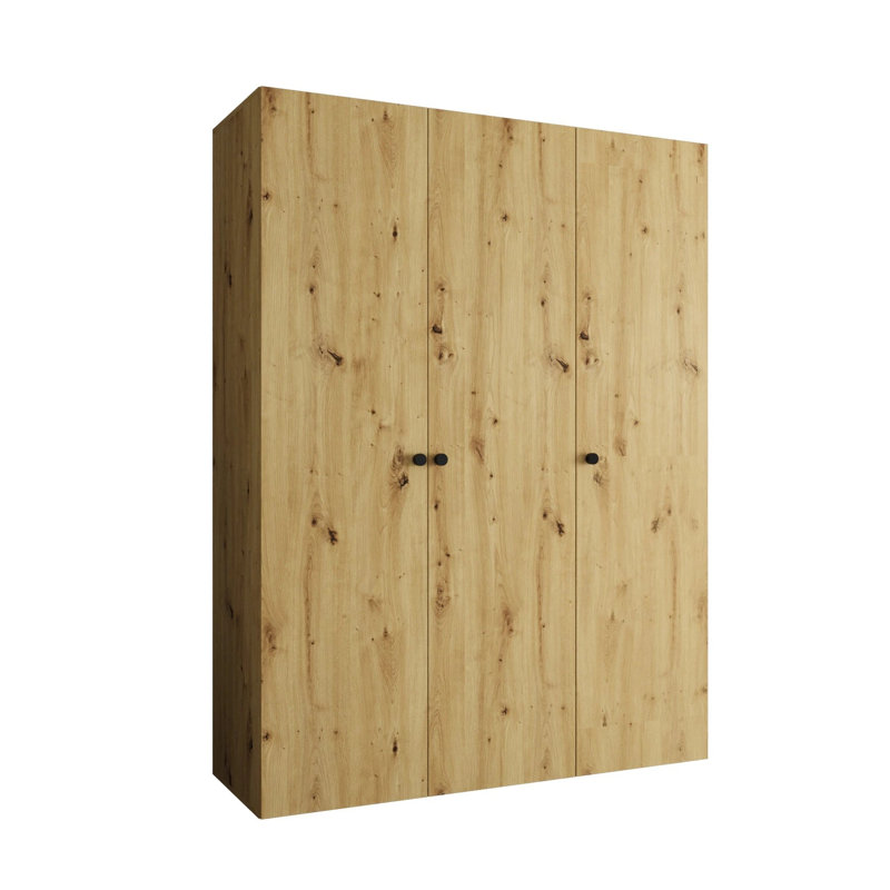 Manufactured Wood Wardrobe, Oak Artisan
