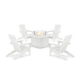 POLYWOOD by AllModern Outdoor Adirondack Chair With Table