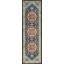 Tapis oriental bleu turquoise / bleu Depew-491947955
