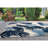 Hernandez Floral Navy/Ivory/Blue Indoor & Outdoor Area Rug-450504319