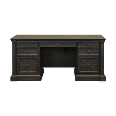 Oliyah Executive Desk with Power Outlet